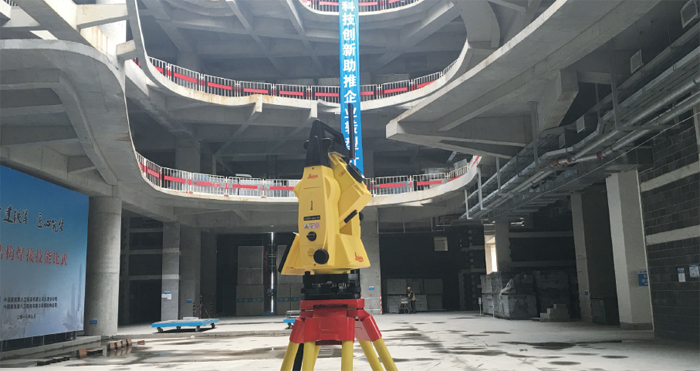 徕卡iCON Robot60在天津周大福金融中心项目的应用