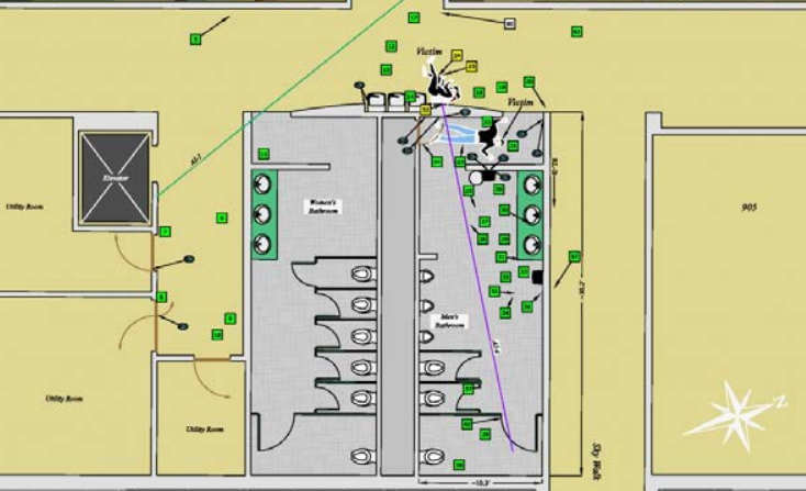 徕卡MAP360+HDS三维重建系统在美国阿兹特克高中枪击案件的现勘应用
